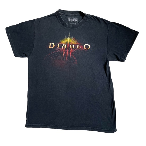 Blizzard 2012 Diablo Pc video game unisex tee - Picture 4 of 16